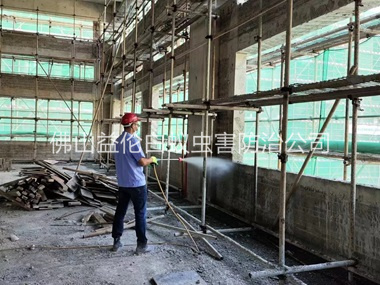 禪城廠房預防白蟻工程