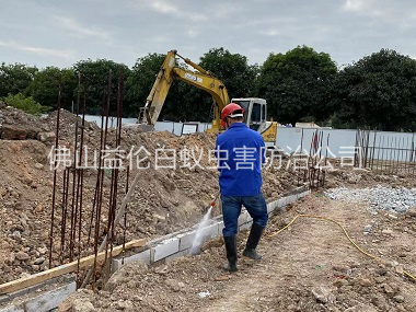 禪城地基新建預防白蟻